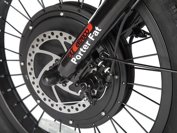 Трехколесный электровелосипед Eltreco Porter Fat 500